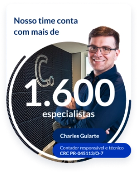 Nosso time conta com mais de 1.600 especialistas