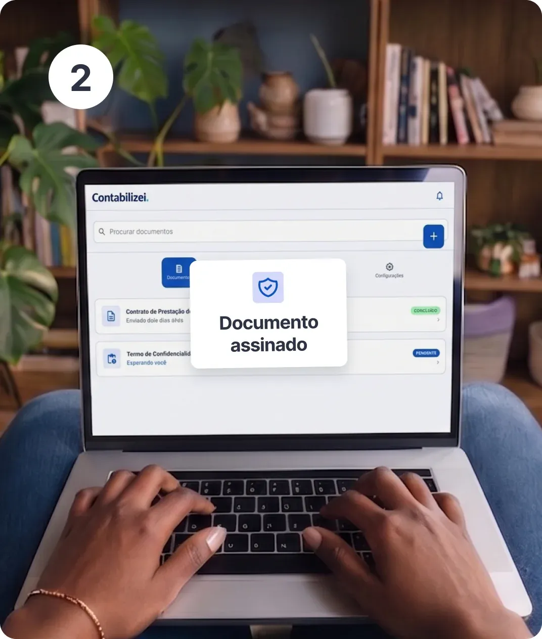Passo 2: assinatura de documentos online