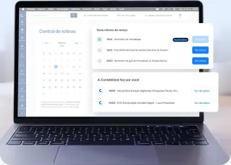 Plataforma online da Contabilizei