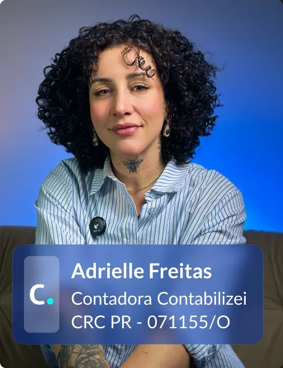 Adrielle Freitas — Contadora Contabilizei, CRC PR - 071155/O