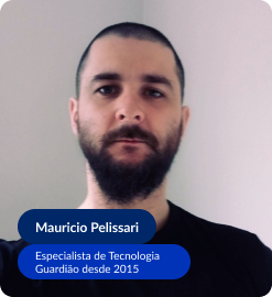 Foto Mauricio Pelissari - Especialista de Tecnologia Guardião desde 2015