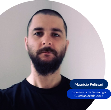 Foto Mauricio Pelissari - Especialista de Tecnologia Guardião desde 2015
