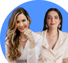 Pâmela Magalhães e Ana Clara