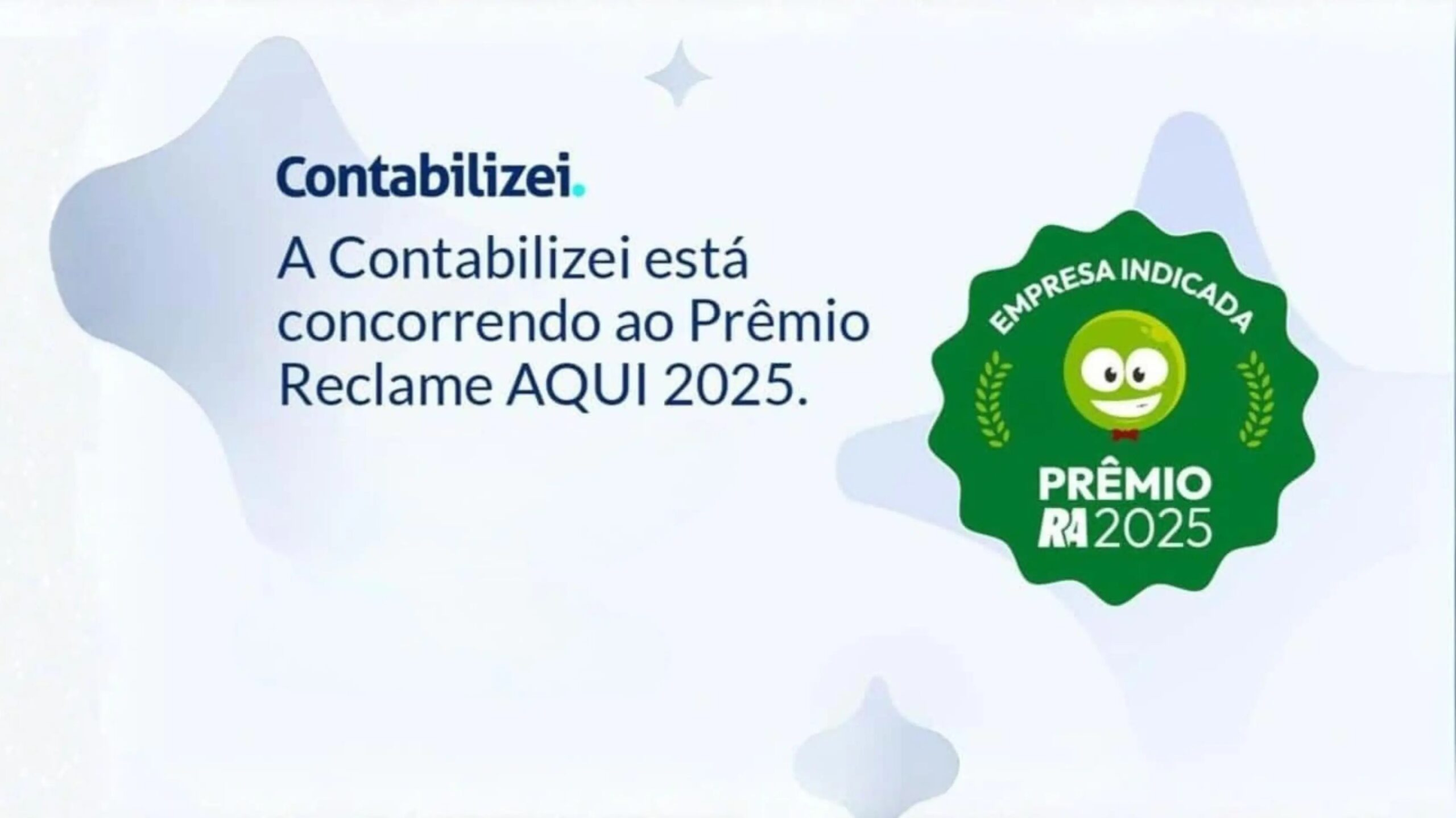 Contabilizei é indicada ao Prêmio Reclame AQUI 2025